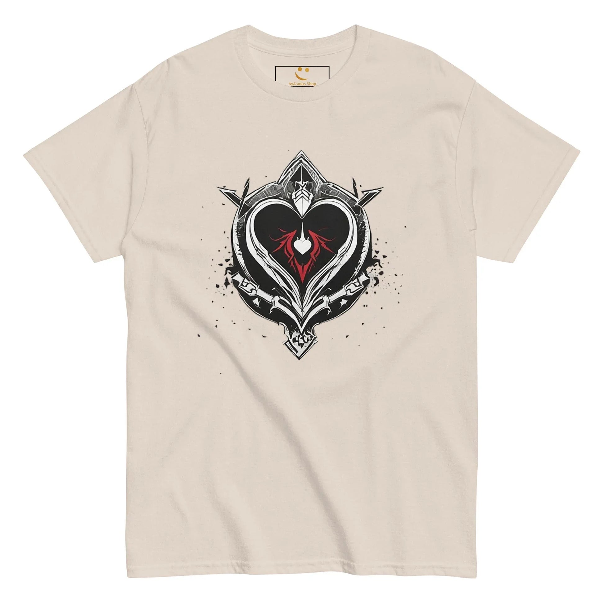 Men's | Black Heart Candle Classic Tee - AwRans Clothing