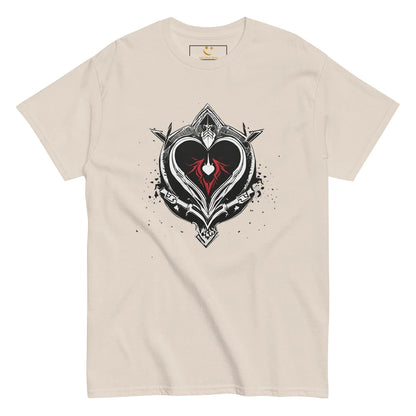 Men's | Black Heart Candle Classic Tee - AwRans Clothing
