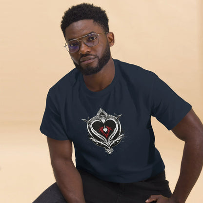 Men's | Black Heart Candle Classic Tee - AwRans Clothing