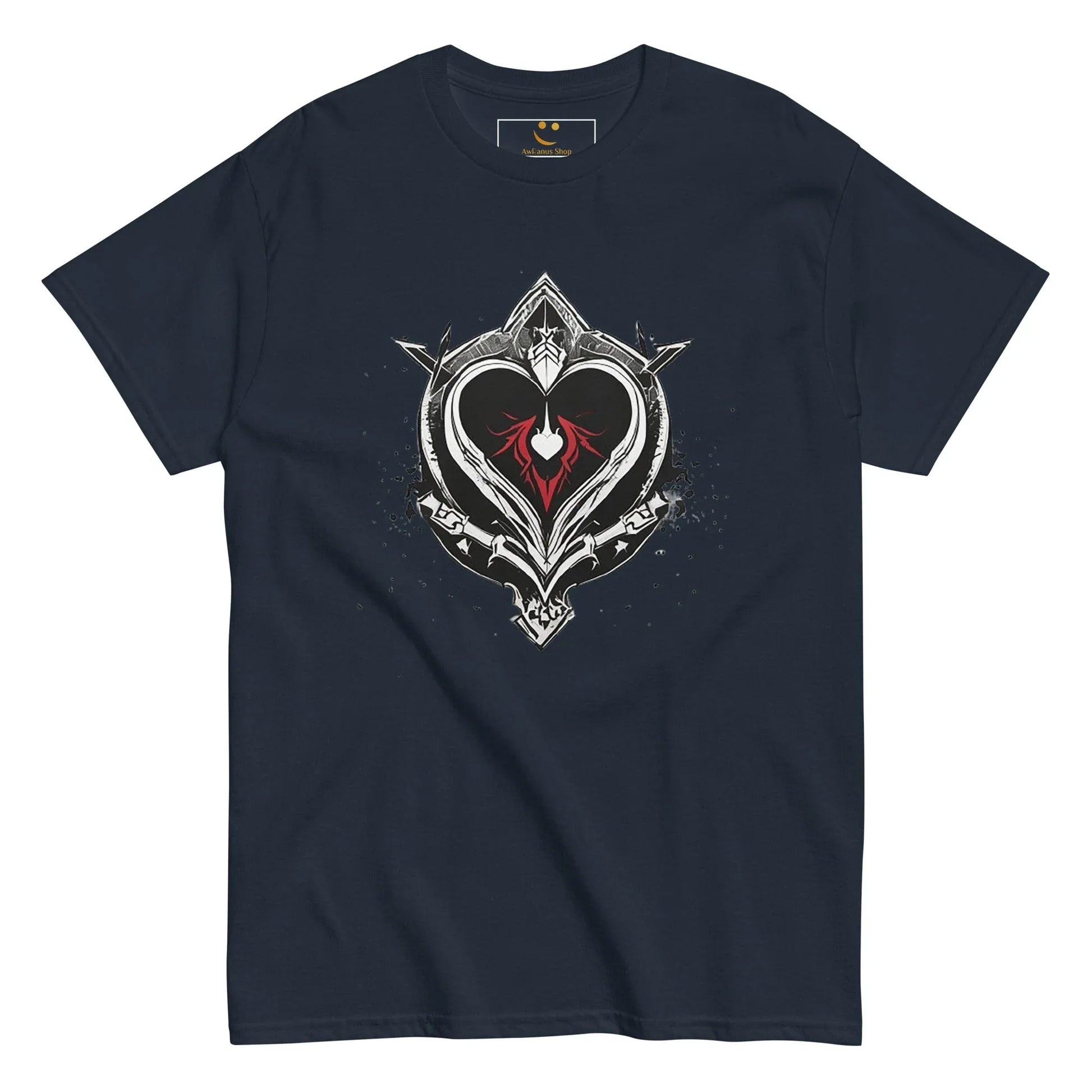 Men's | Black Heart Candle Classic Tee - AwRans Clothing