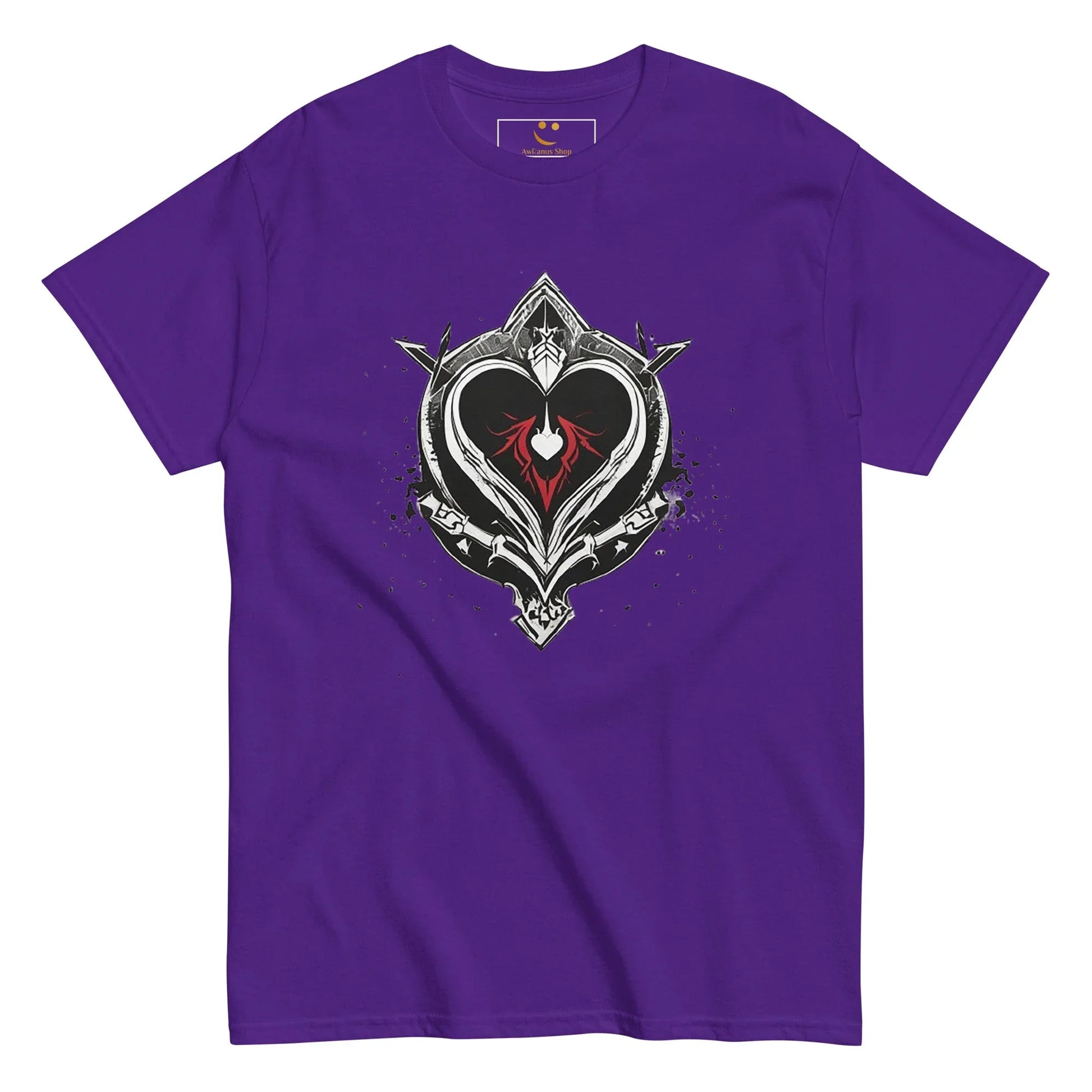 Men's | Black Heart Candle Classic Tee - AwRans Clothing