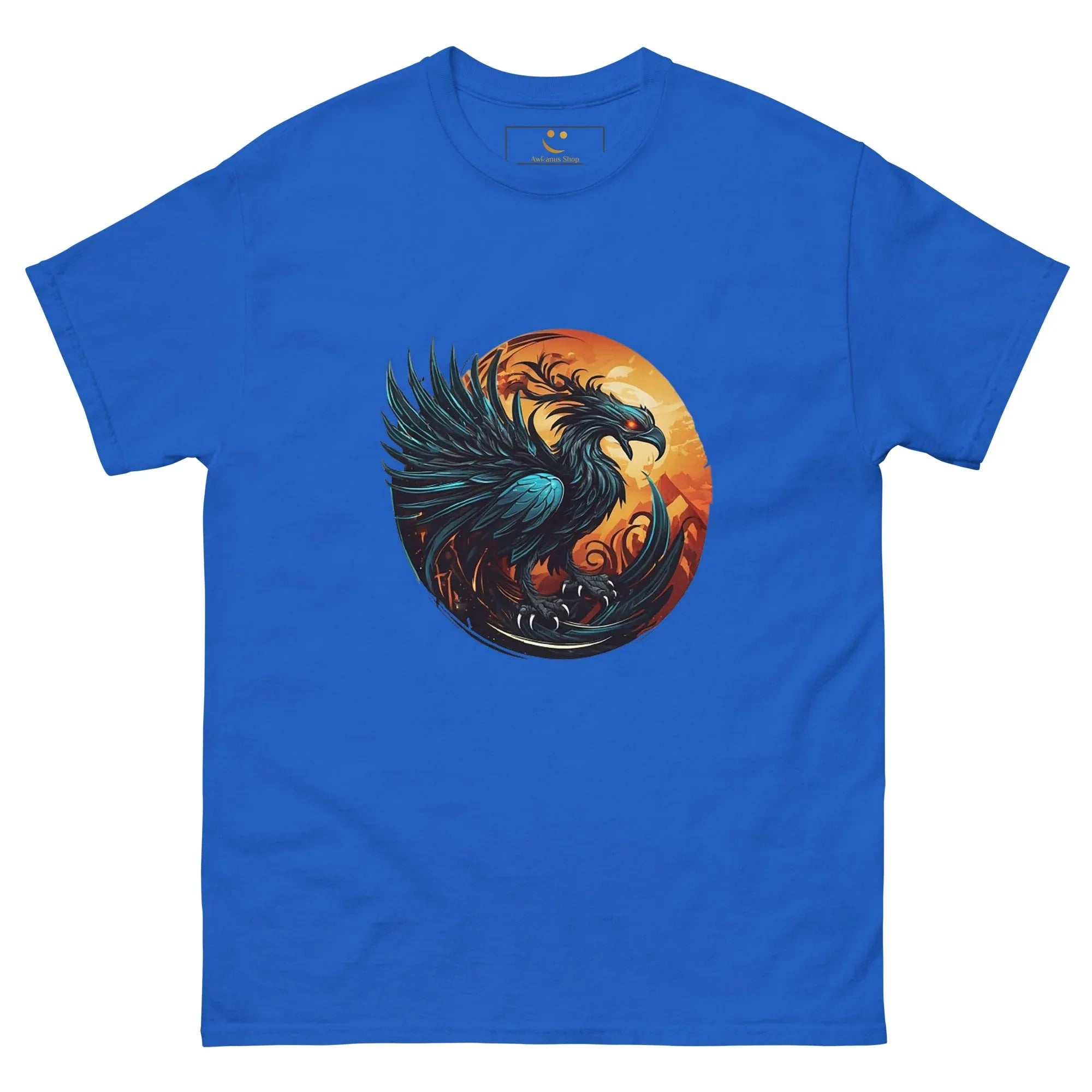 Men's | Phoenix Classic Tee Royal t-shirt AwRans Clothing mens-classic-tee-royal-front-661c3aca78ce8