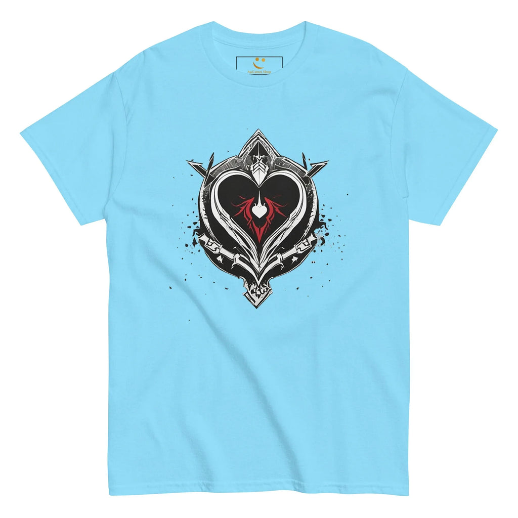 Men's | Black Heart Candle Classic Tee t-shirt AwRans Clothing mens-classic-tee-sky-front-65f2ad6d029e5