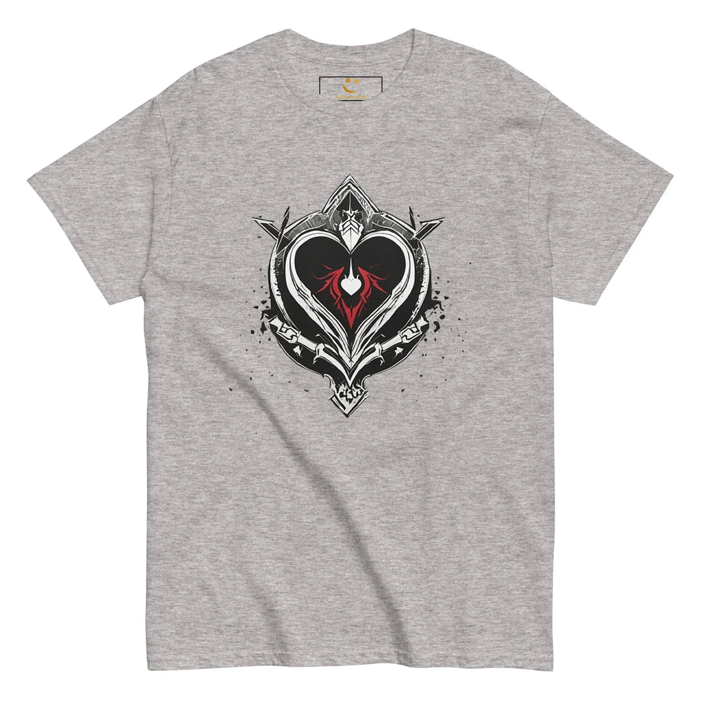 Men's | Black Heart Candle Classic Tee t-shirt AwRans Clothing mens-classic-tee-sport-grey-front-65f2ad6ceac75