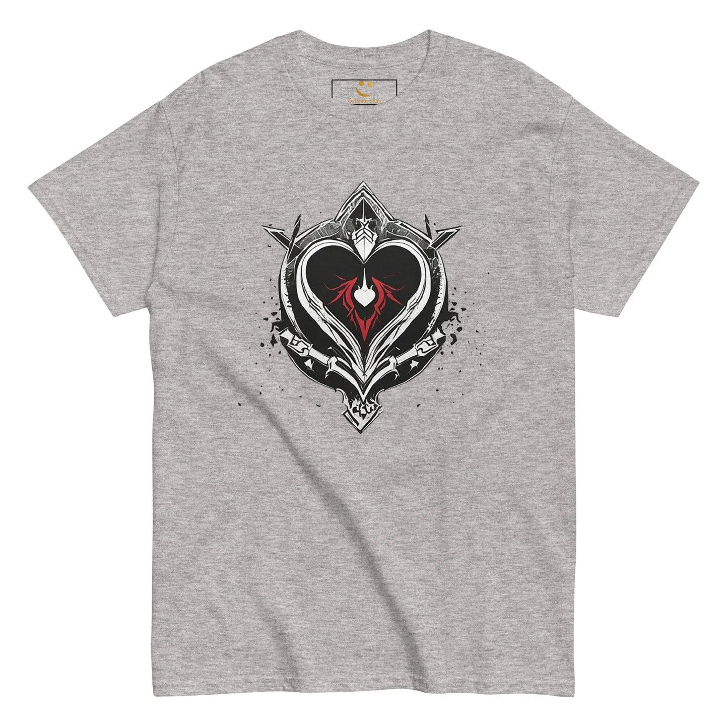 Men's | Black Heart Candle Classic Tee - AwRans Clothing