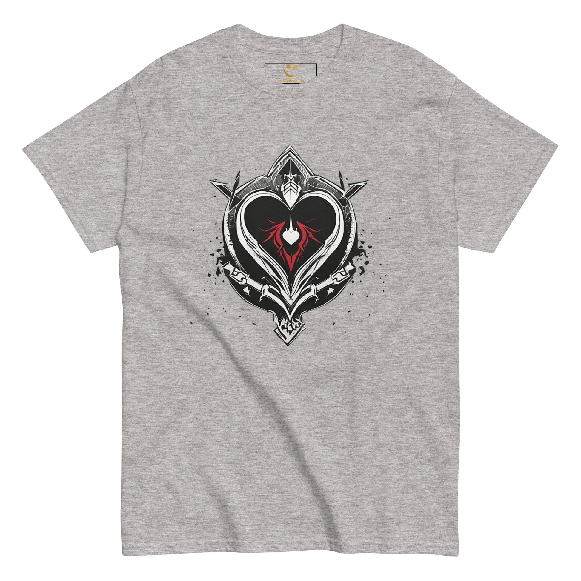 Men's | Black Heart Candle Classic Tee - AwRans Clothing