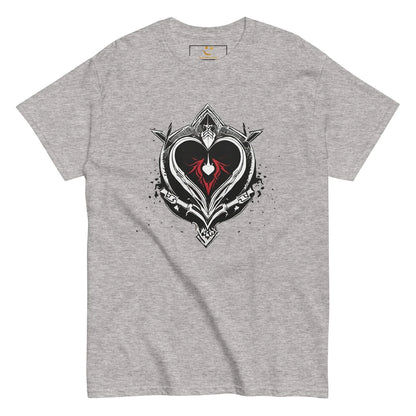 Men's | Black Heart Candle Classic Tee - AwRans Clothing