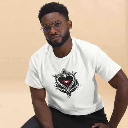 Men's | Black Heart Candle Classic Tee - AwRans Clothing