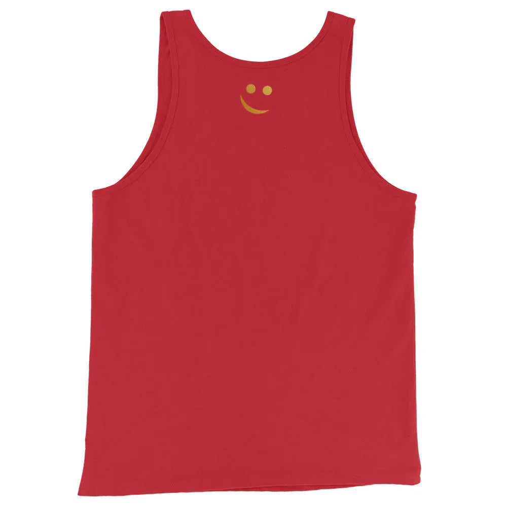 AwRans | Men's Tank Top Tank Top AwRans Clothing mens-staple-tank-top-red-back-65ef70e72bf1a