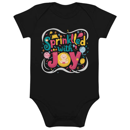 Sprinkled With Joy | Organic Cotton Baby Bodysuit - AwRans Clothing