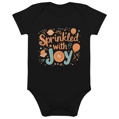 Sprinkled With Joy | Organic Cotton Baby Bodysuit - AwRans Clothing
