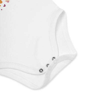 Heart Full Of Happy | Organic Cotton Baby Bodysuit - AwRans Clothing
