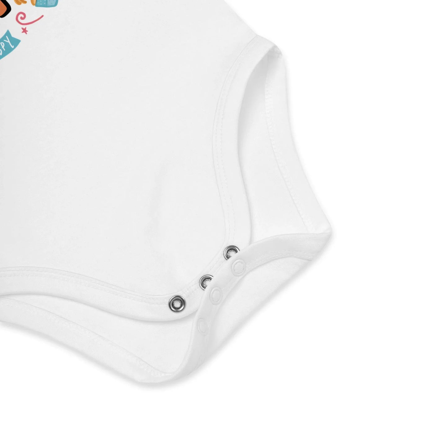 Heart Full Of Happy | Organic Cotton Baby Bodysuit - AwRans Clothing