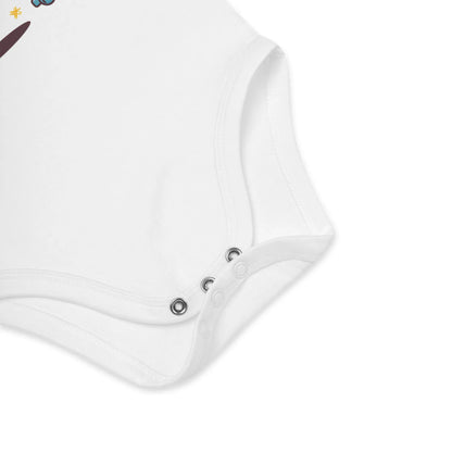 Future Hero In Training | Organic Cotton Baby Bodysuit - AwRans Clothing