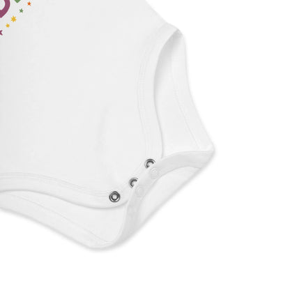 Bright Eyes Big Wonder | Organic Cotton Baby Bodysuit - AwRans Clothing