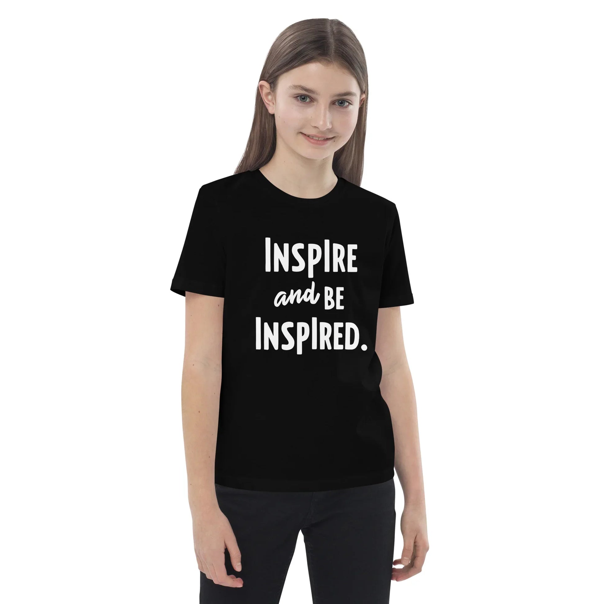 Organic Cotton Kids T-Shirt | Inspire And Be Inspired - AwRans Clothing