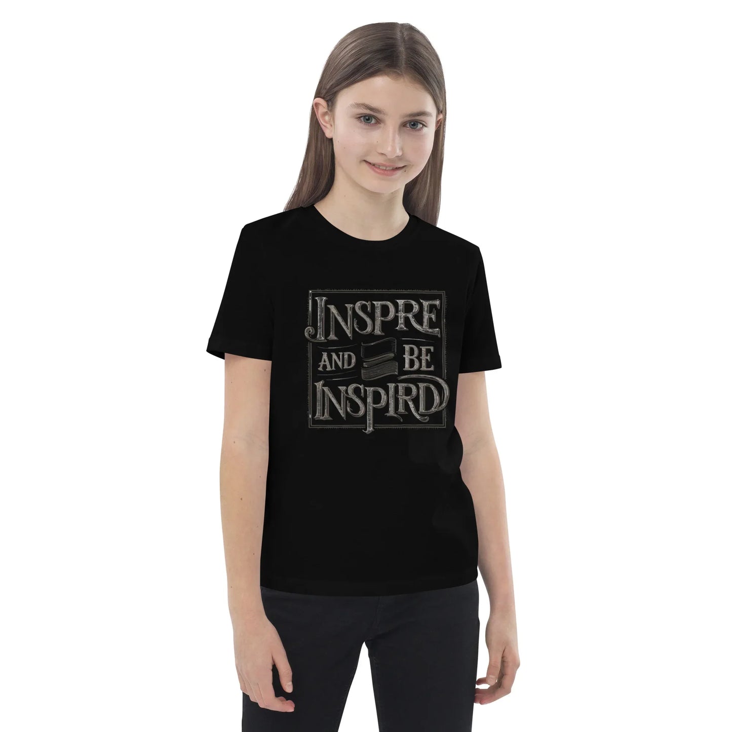 Organic Cotton Kids T-Shirt | Inspire And Be Inspired - AwRans Clothing
