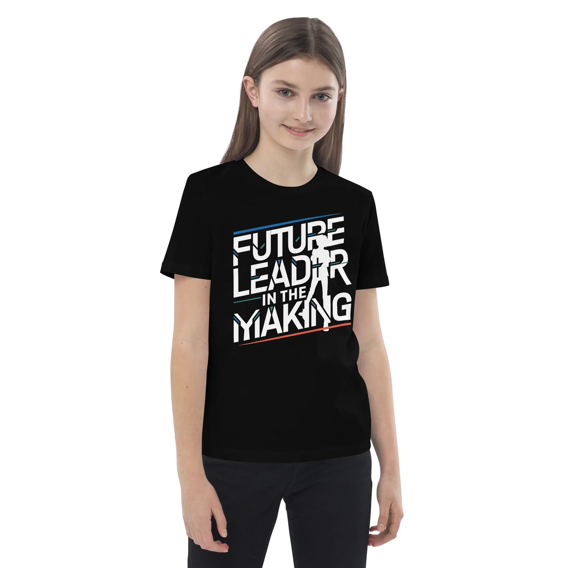 Organic Cotton Kids T-Shirt | Future Leader In The Making - AwRans Clothing