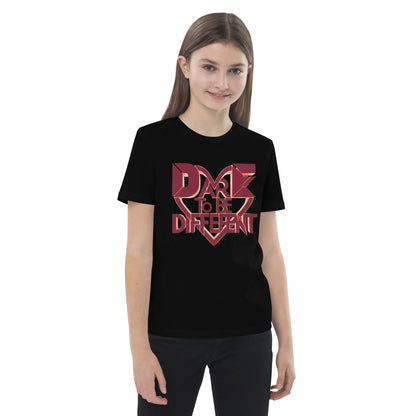 Organic Cotton Kids T-Shirt | Dare To Be Different - AwRans Clothing