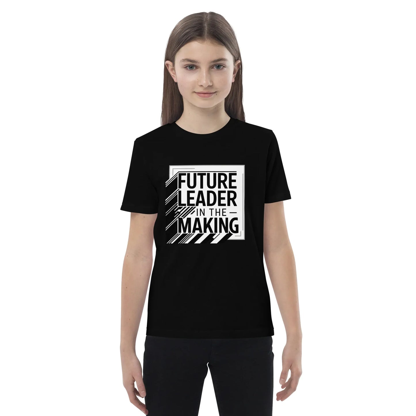 Organic Cotton Kids T-Shirt | FUTURE LEADER IN THE MAKING - AwRans Clothing