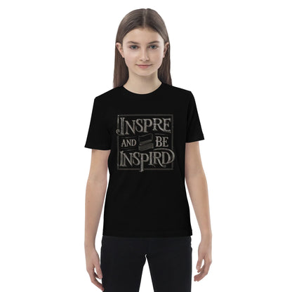 Organic Cotton Kids T-Shirt | Inspire And Be Inspired - AwRans Clothing