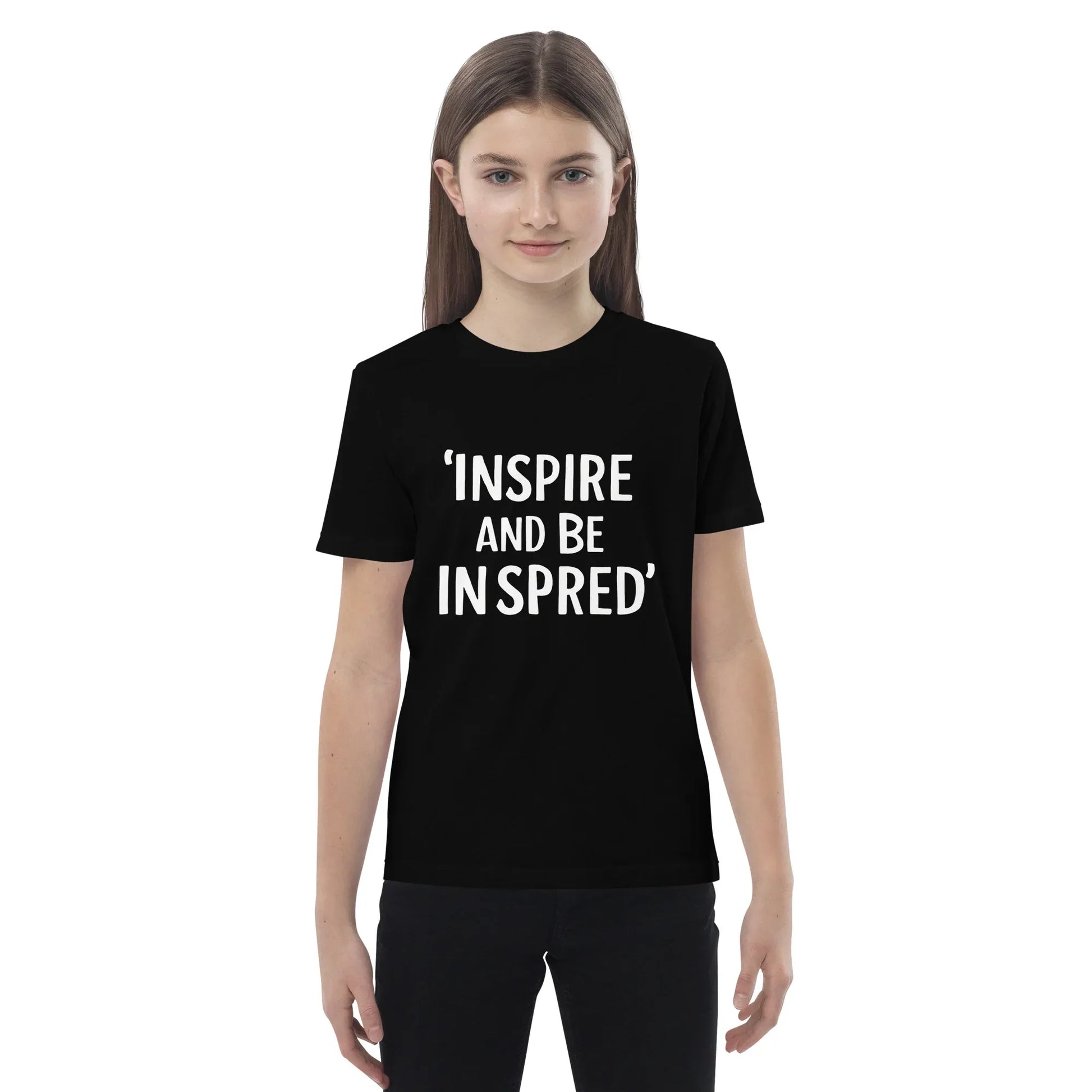Organic Cotton Kids T-Shirt | Inspire And Be Inspired - AwRans Clothing