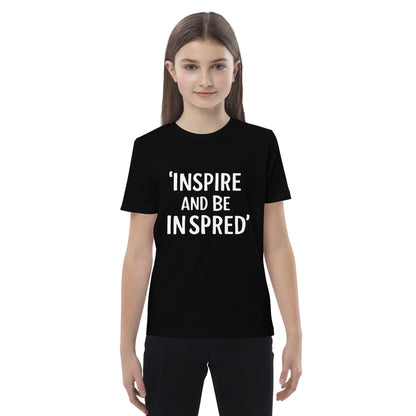 Organic Cotton Kids T-Shirt | Inspire And Be Inspired - AwRans Clothing