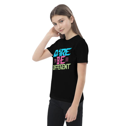 Organic Cotton Kids T-Shirt | Dare To Be Different - AwRans Clothing