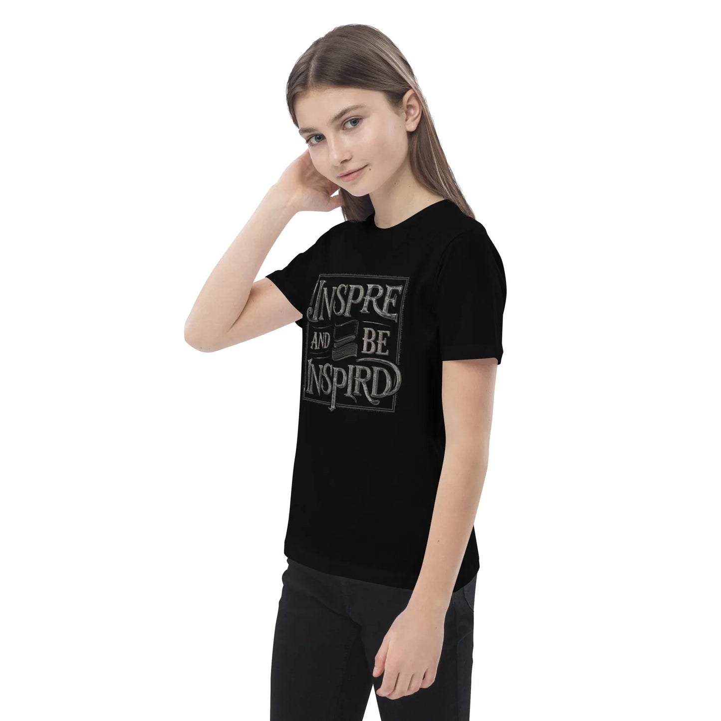 Organic Cotton Kids T-Shirt | Inspire And Be Inspired - AwRans Clothing