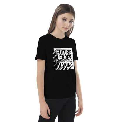 Organic Cotton Kids T-Shirt | FUTURE LEADER IN THE MAKING - AwRans Clothing