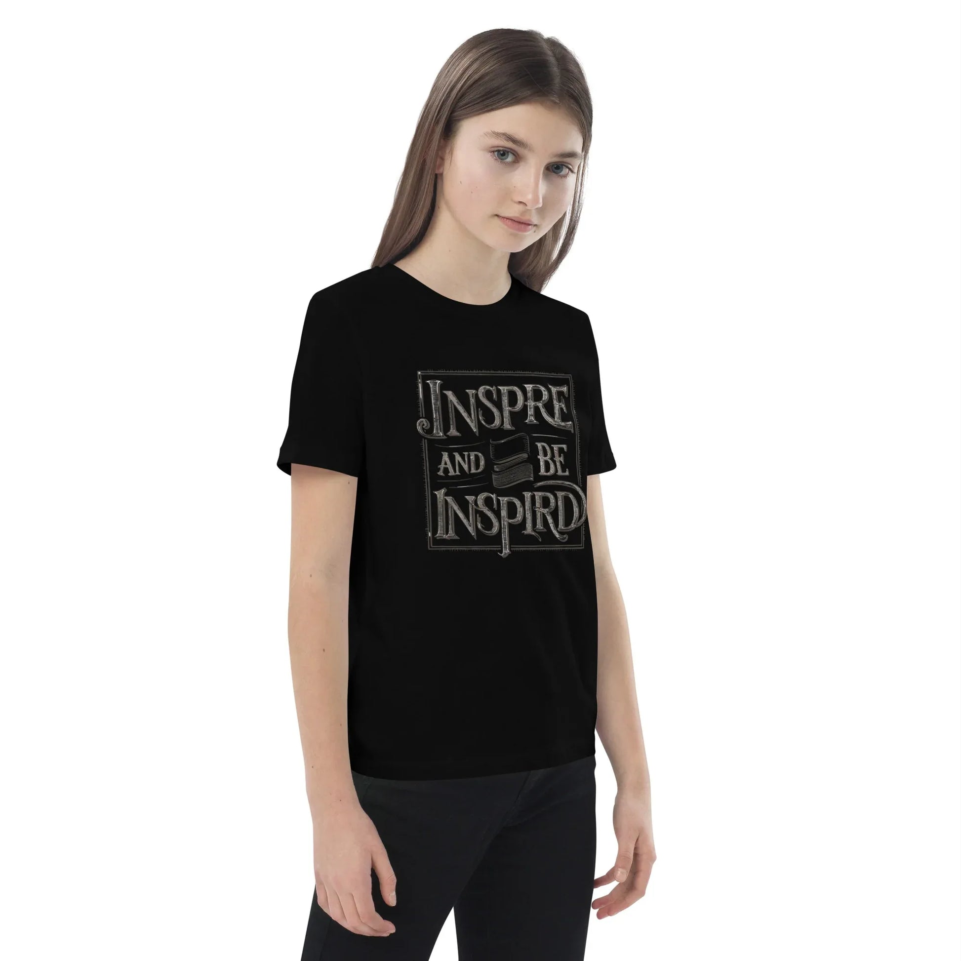 Organic Cotton Kids T-Shirt | Inspire And Be Inspired - AwRans Clothing