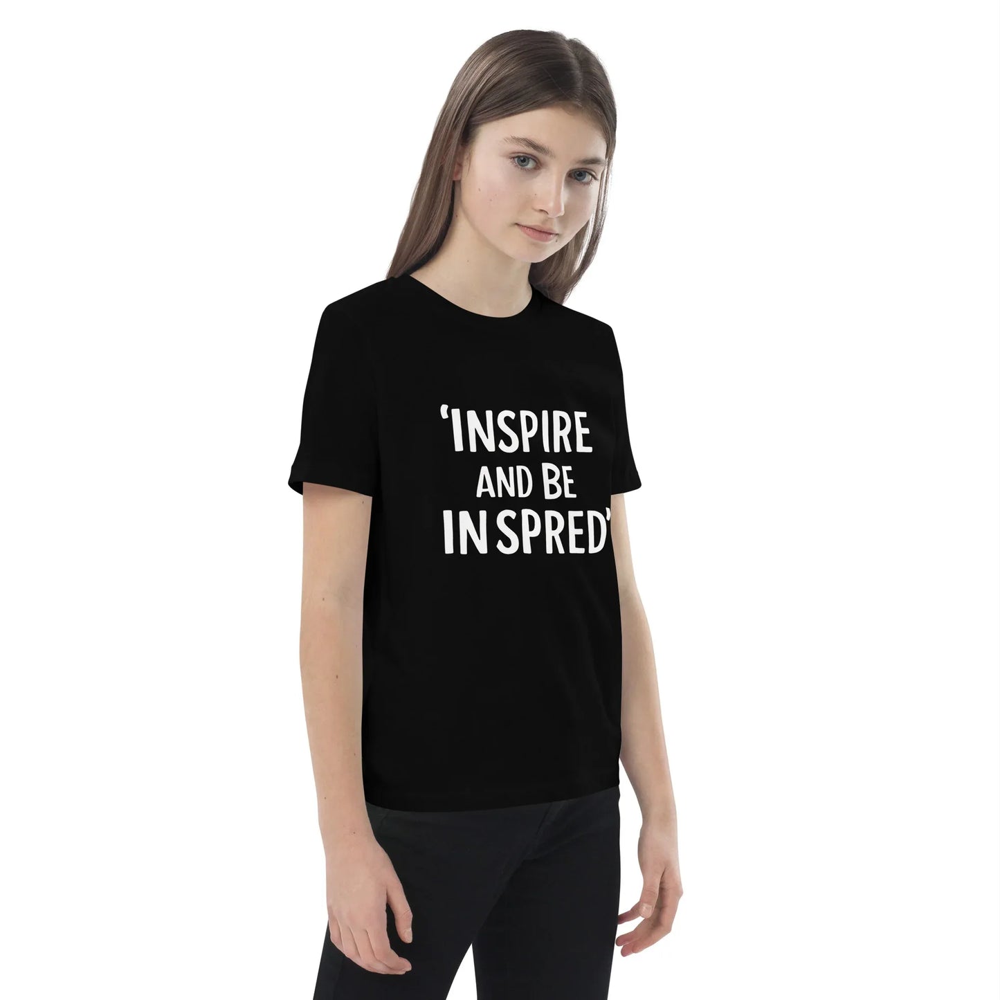 Organic Cotton Kids T-Shirt | Inspire And Be Inspired - AwRans Clothing