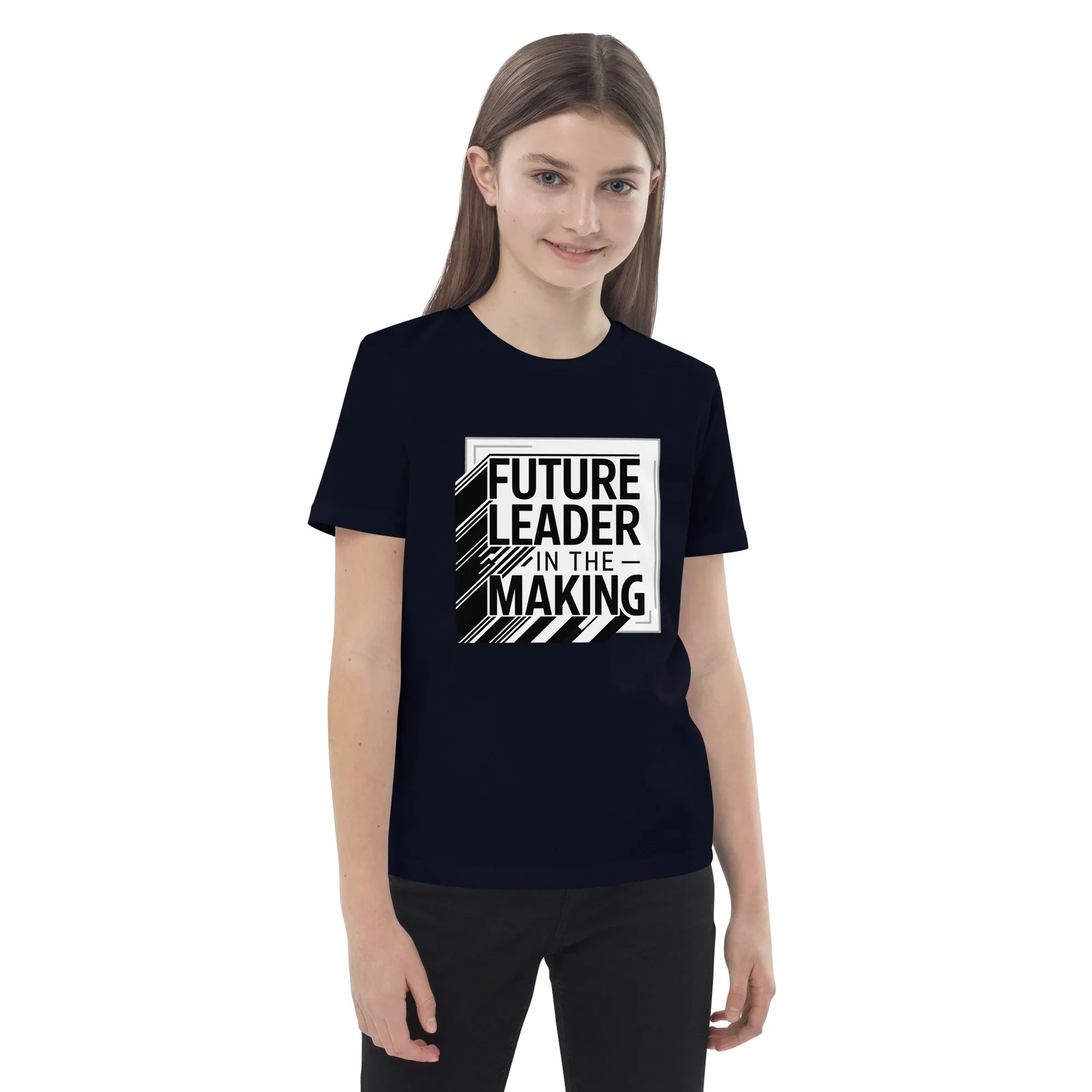 Organic Cotton Kids T-Shirt | FUTURE LEADER IN THE MAKING - AwRans Clothing