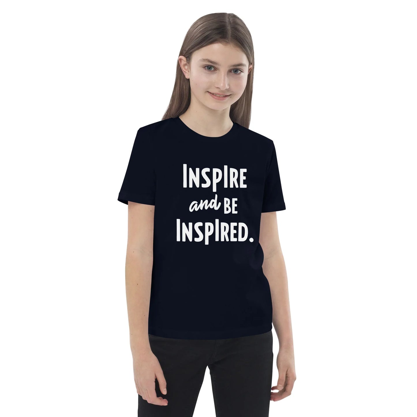 Organic Cotton Kids T-Shirt | Inspire And Be Inspired - AwRans Clothing