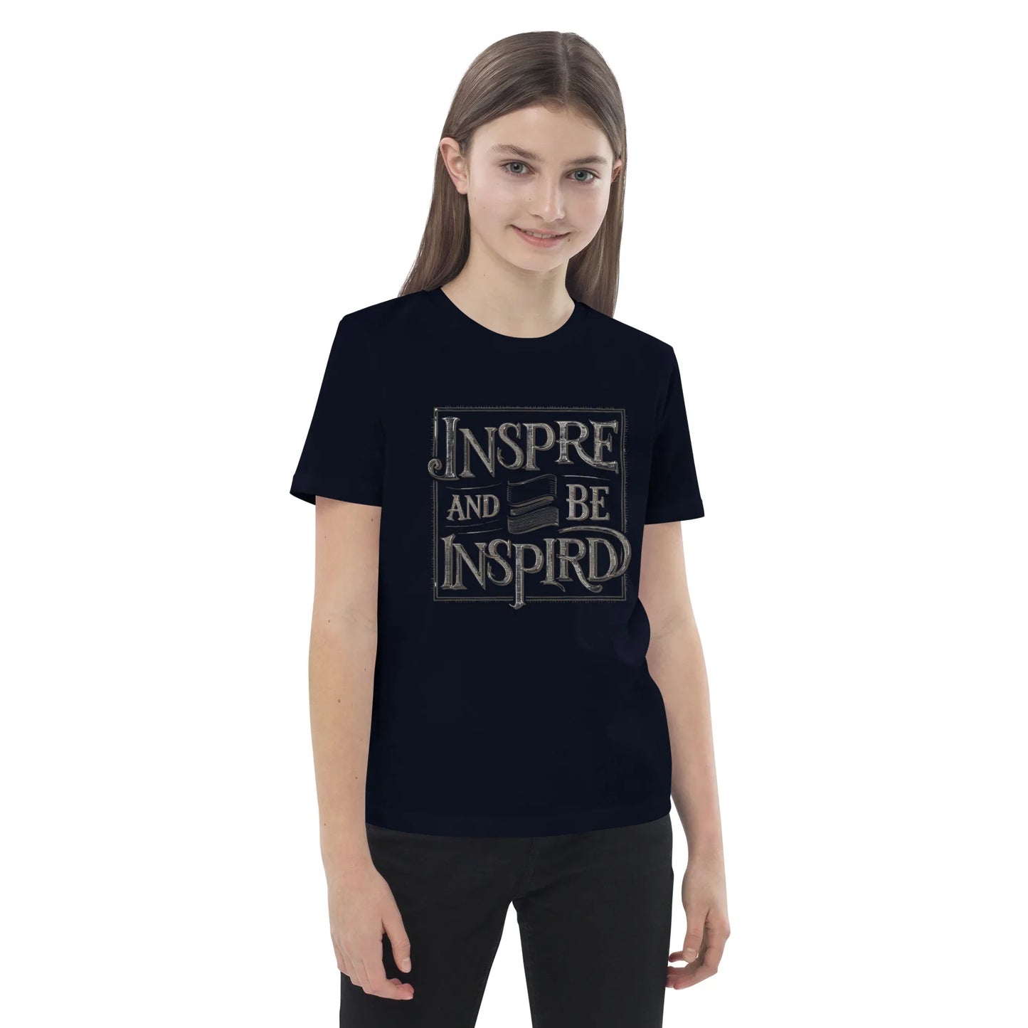 Organic Cotton Kids T-Shirt | Inspire And Be Inspired - AwRans Clothing