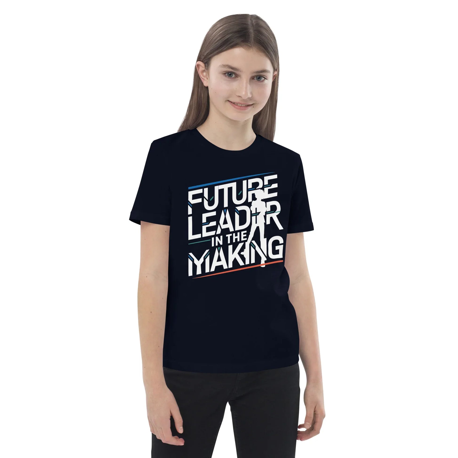 Organic Cotton Kids T-Shirt | Future Leader In The Making - AwRans Clothing