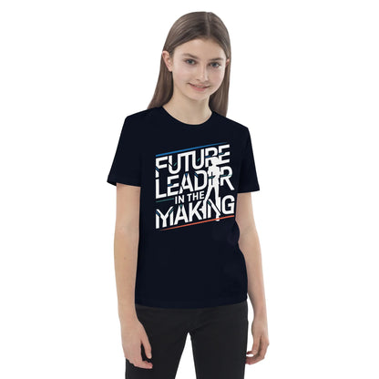 Organic Cotton Kids T-Shirt | Future Leader In The Making - AwRans Clothing