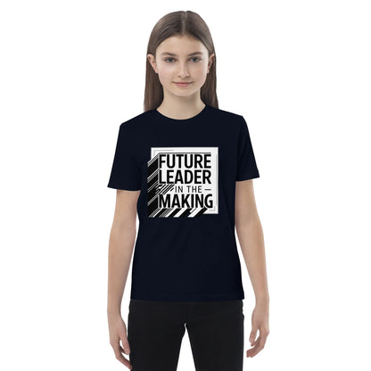 Organic Cotton Kids T-Shirt | FUTURE LEADER IN THE MAKING - AwRans Clothing