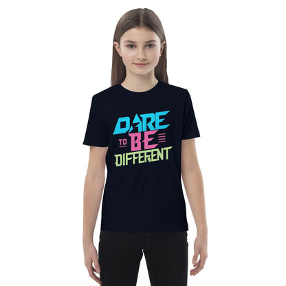 Organic Cotton Kids T-Shirt | Dare To Be Different - AwRans Clothing