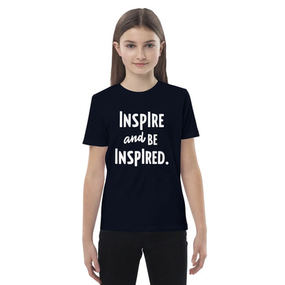 Organic Cotton Kids T-Shirt | Inspire And Be Inspired - AwRans Clothing