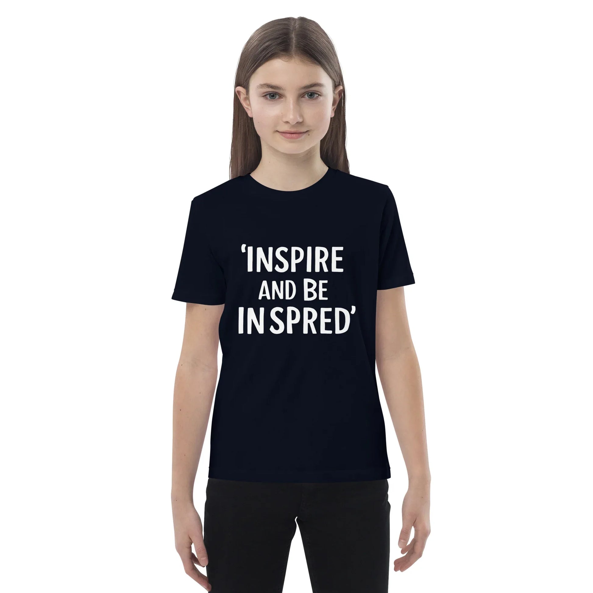Organic Cotton Kids T-Shirt | Inspire And Be Inspired - AwRans Clothing