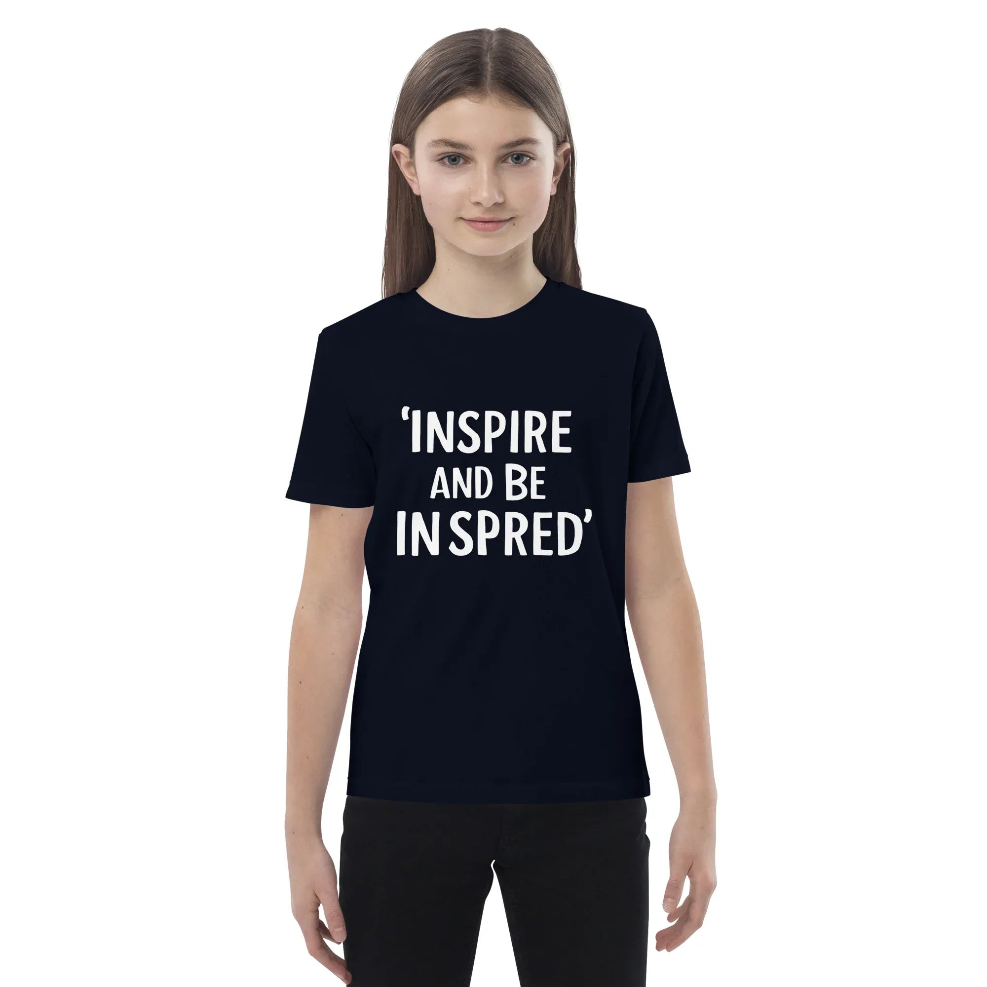 Organic Cotton Kids T-Shirt | Inspire And Be Inspired - AwRans Clothing