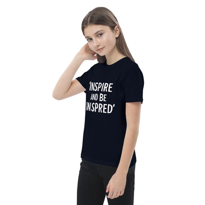 Organic Cotton Kids T-Shirt | Inspire And Be Inspired - AwRans Clothing