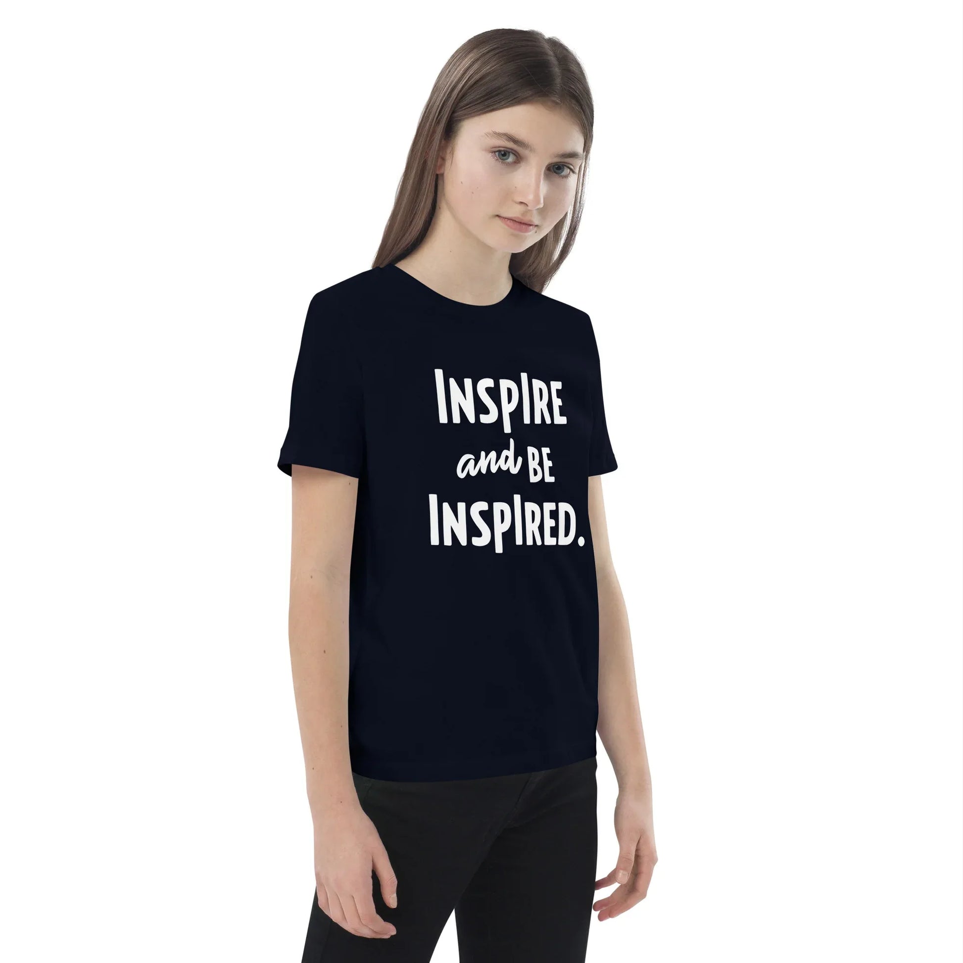 Organic Cotton Kids T-Shirt | Inspire And Be Inspired - AwRans Clothing