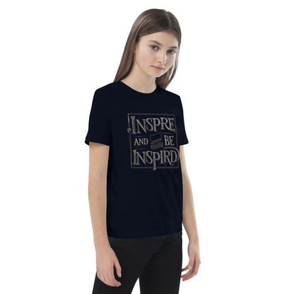 Organic Cotton Kids T-Shirt | Inspire And Be Inspired - AwRans Clothing