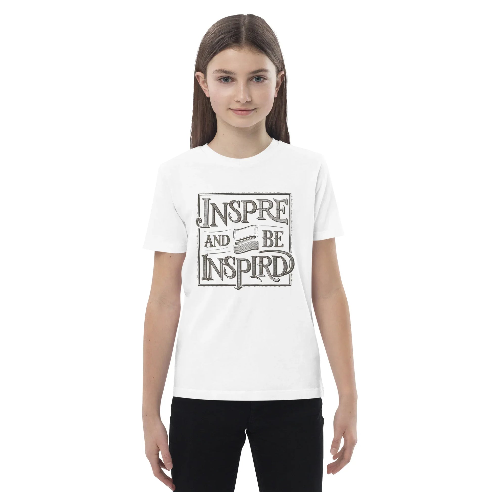 Organic Cotton Kids T-Shirt | Inspire And Be Inspired - AwRans Clothing