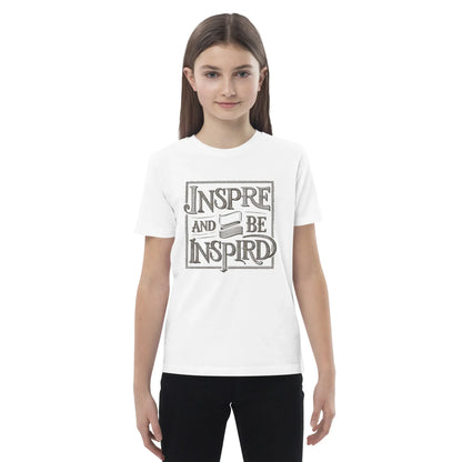 Organic Cotton Kids T-Shirt | Inspire And Be Inspired - AwRans Clothing