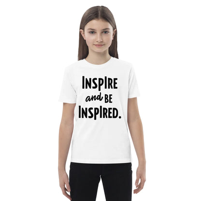 Organic Cotton Kids T-Shirt | Inspire And Be Inspired - AwRans Clothing