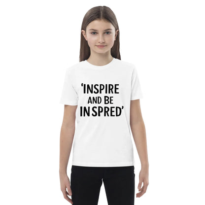 Organic Cotton Kids T-Shirt | Inspire And Be Inspired - AwRans Clothing