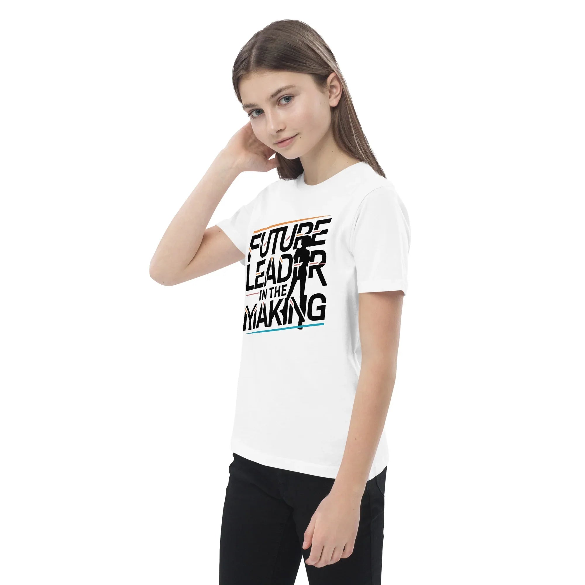 Organic Cotton Kids T-Shirt | Future Leader In The Making - AwRans Clothing
